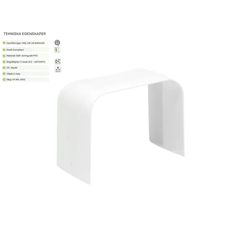 Skarvskydd 80x60 Vit