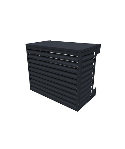 Värmepumpsskydd 1000 Aluminium Antracitgrå