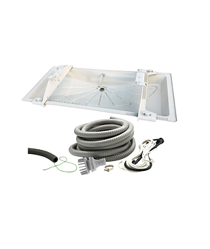 Dropptråg med värmekabel (1050x400 mm) + isoleringskit 9 m