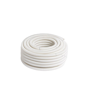 Kondensvattenslang Slät Insida 16mm 30m Vit