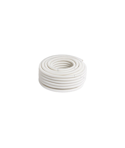Kondensvattenslang Slät Insida 16mm 30m Vit