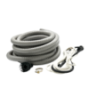 1,5m kit med isolerad dräneringslang 19-21mm + värmekabel.