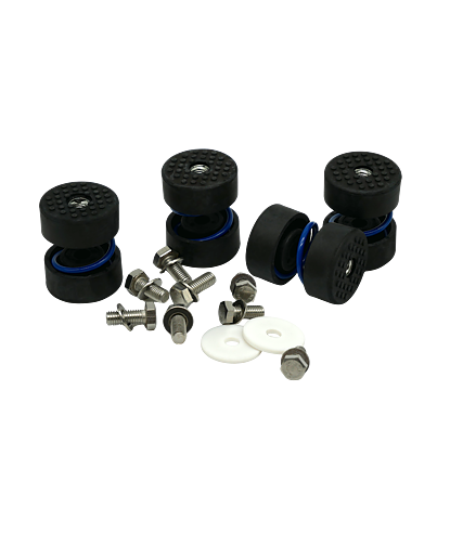 Fjäderdämpare Blå