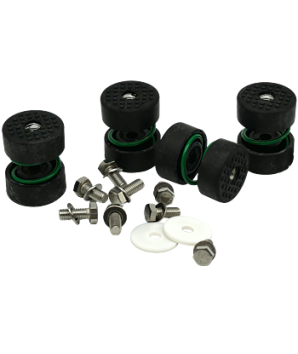 Fjäderdämpare Grön