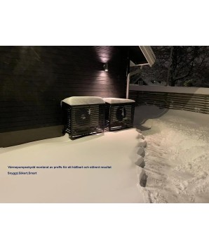 Värmepumpsskydd Antracitgrå 1000