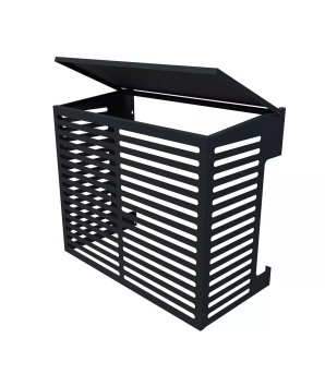 Värmepumpsskydd Antracitgrå 1000