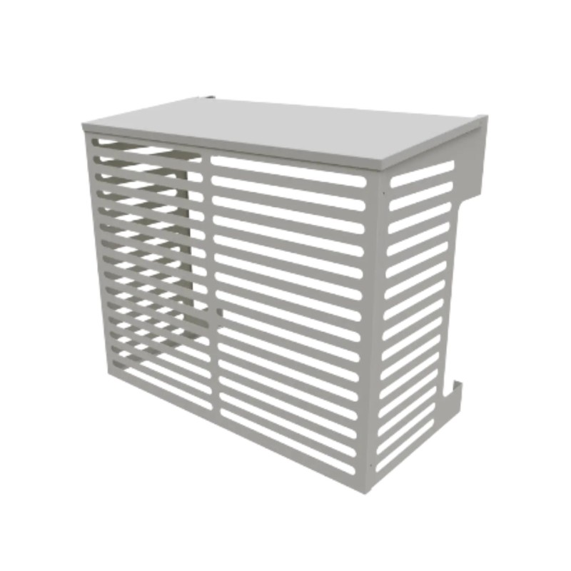 Värmepumpsskydd Vit 1000